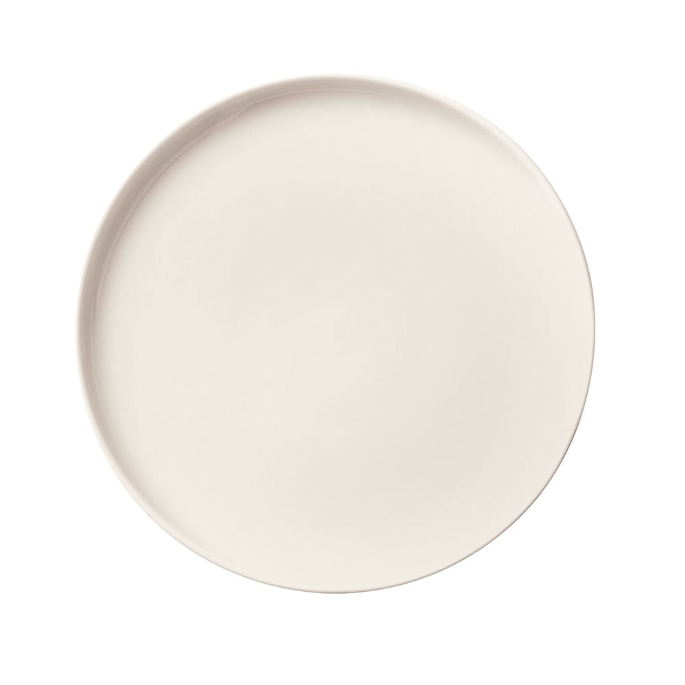 Porcelana 7.75" Round Stacking Plate, Bright White