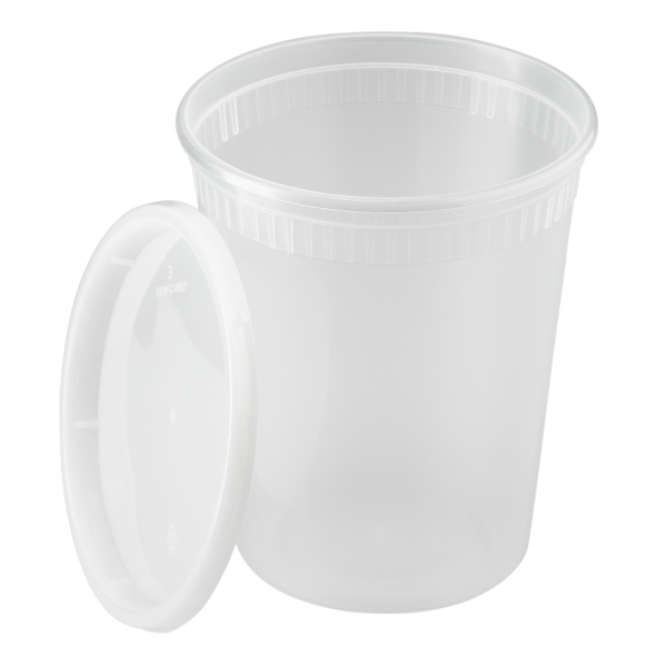 Soup Container, 32oz, Combo with Lid