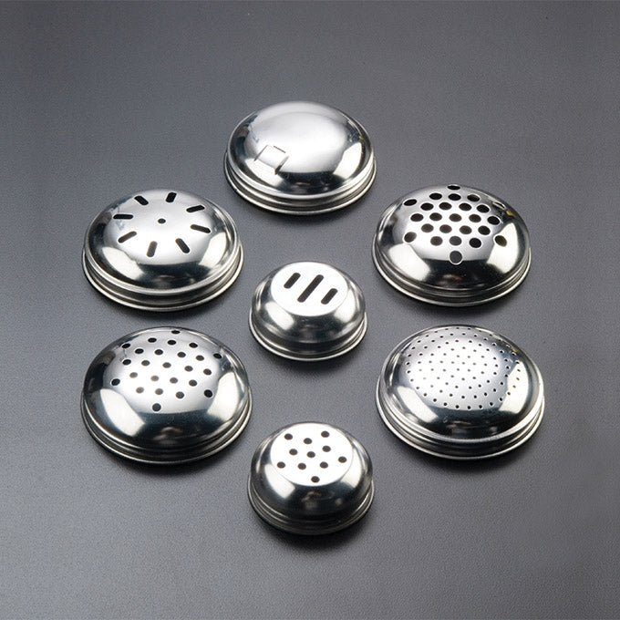 Cheese Shaker Lid, Perforated, 6-8 oz.