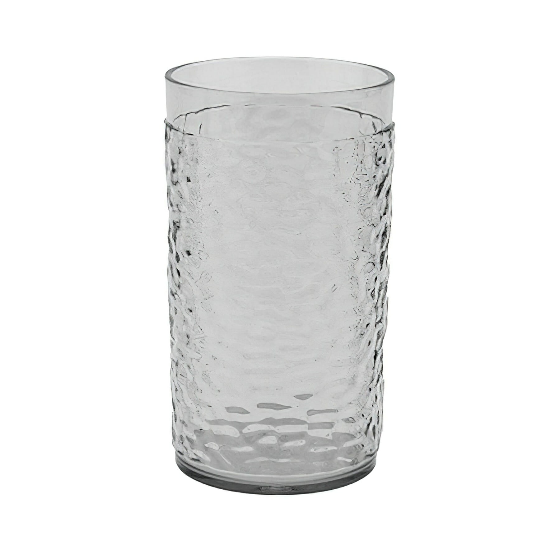 Waikiki™ 16 oz. Hammered Plastic Tumbler, Smoke