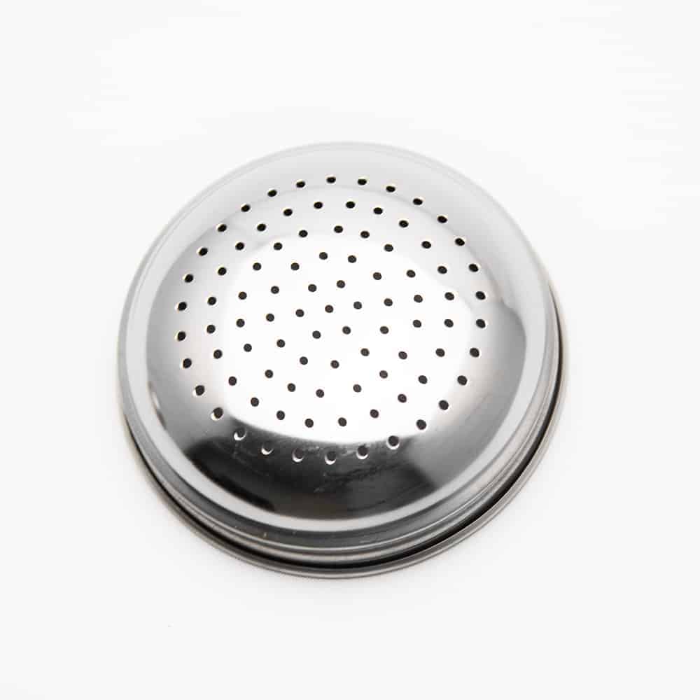 12 oz. Plastic Dredge/Shaker Lid, Perforated