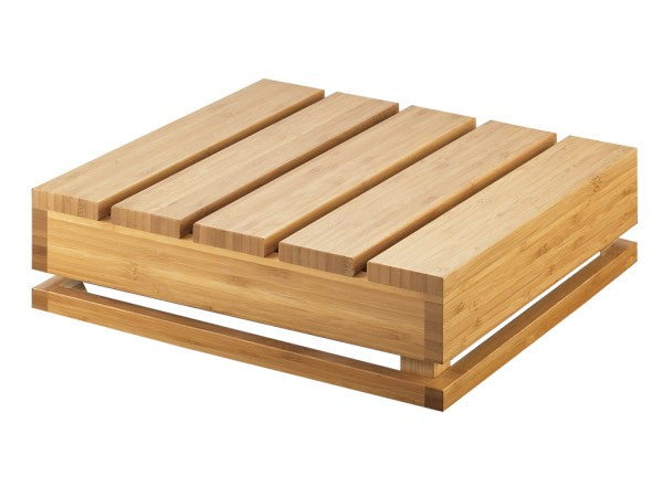 Bamboo 12" x 4" Square Crate Riser