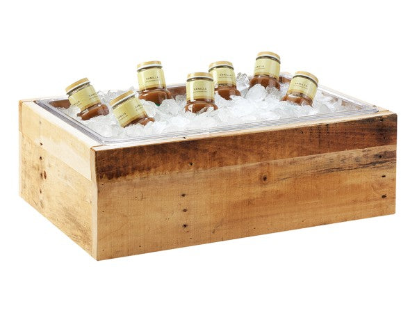 11" Rustic Pine Rectangular Polycarbonate Ice Housing