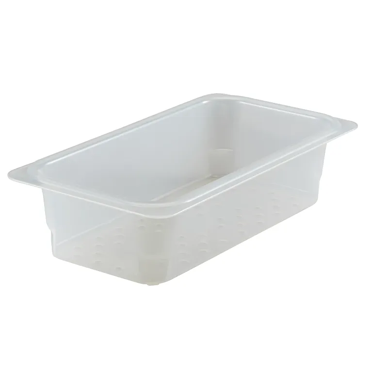 Food Pan Colander, 6-15/16" x 12-3/4" x 3" deep