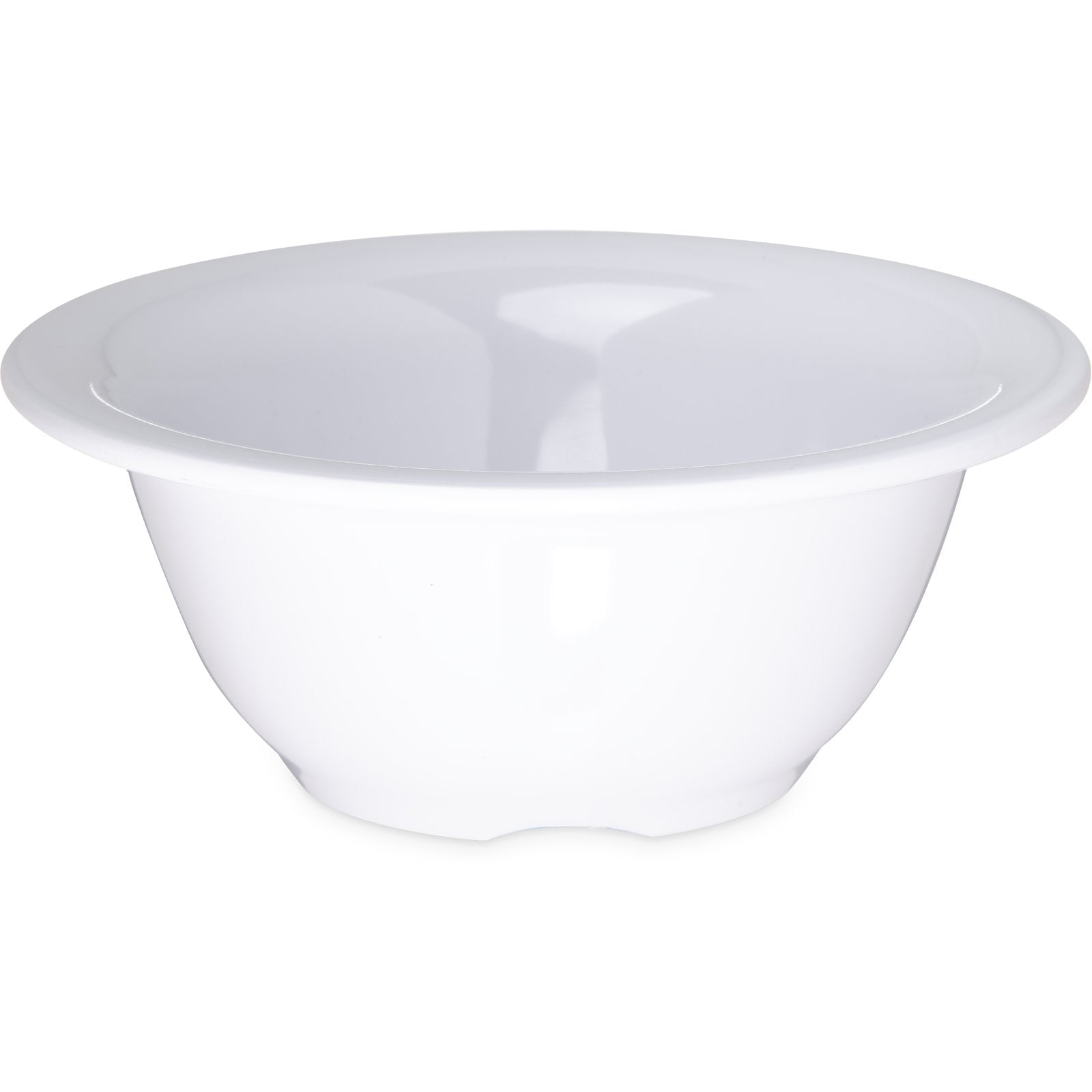 ierrus™ Rimmed Nappie Bowl, 10 oz., 5-3/8" dia., melamine, white