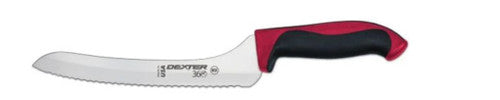 Dexter® 360™ Scalloped Slicer, 9", Red