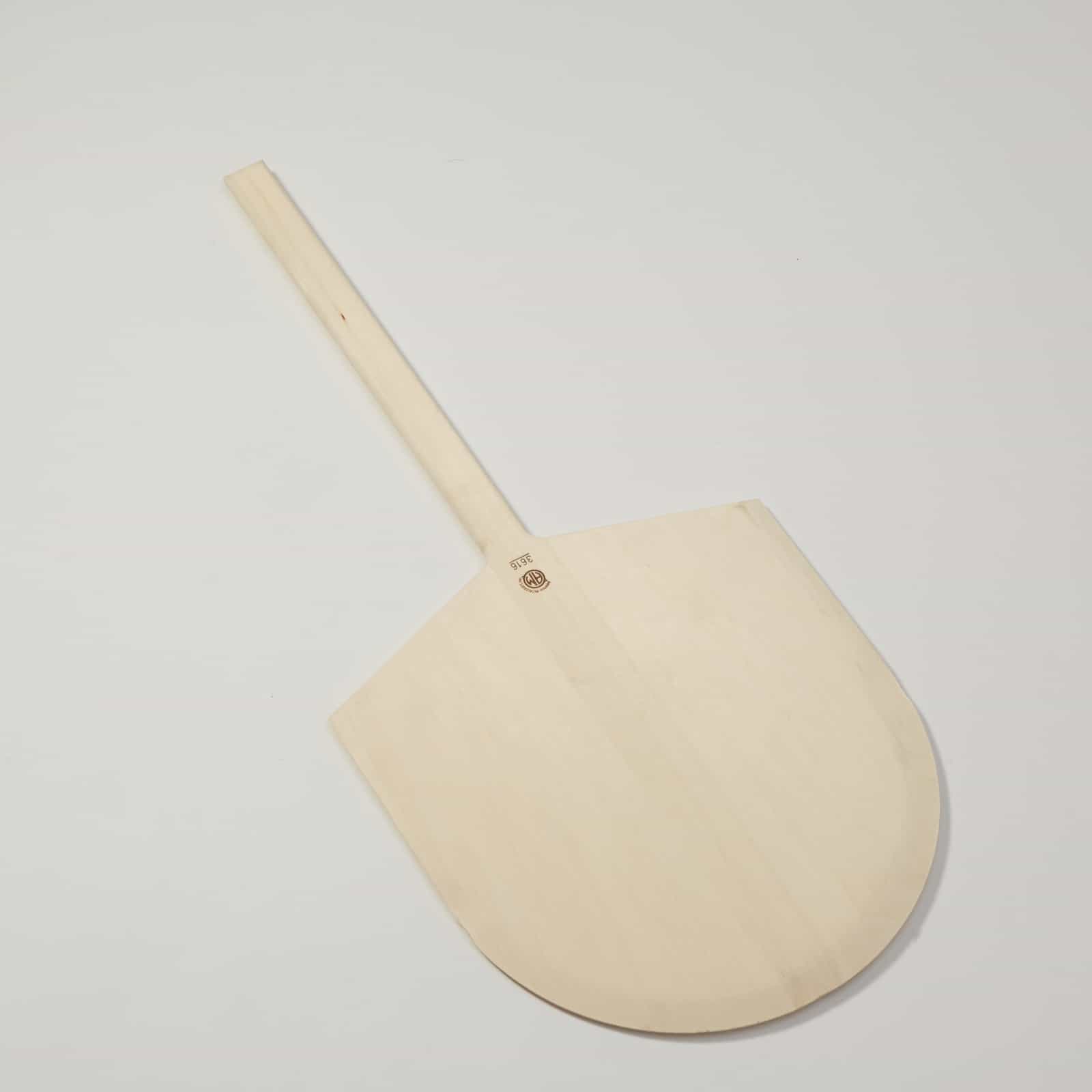 16" x 17" Wood Rectangular Pizza Peel, 36"L