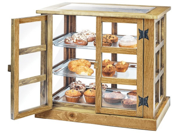 17" Rustic Pine Pine Wood Tray