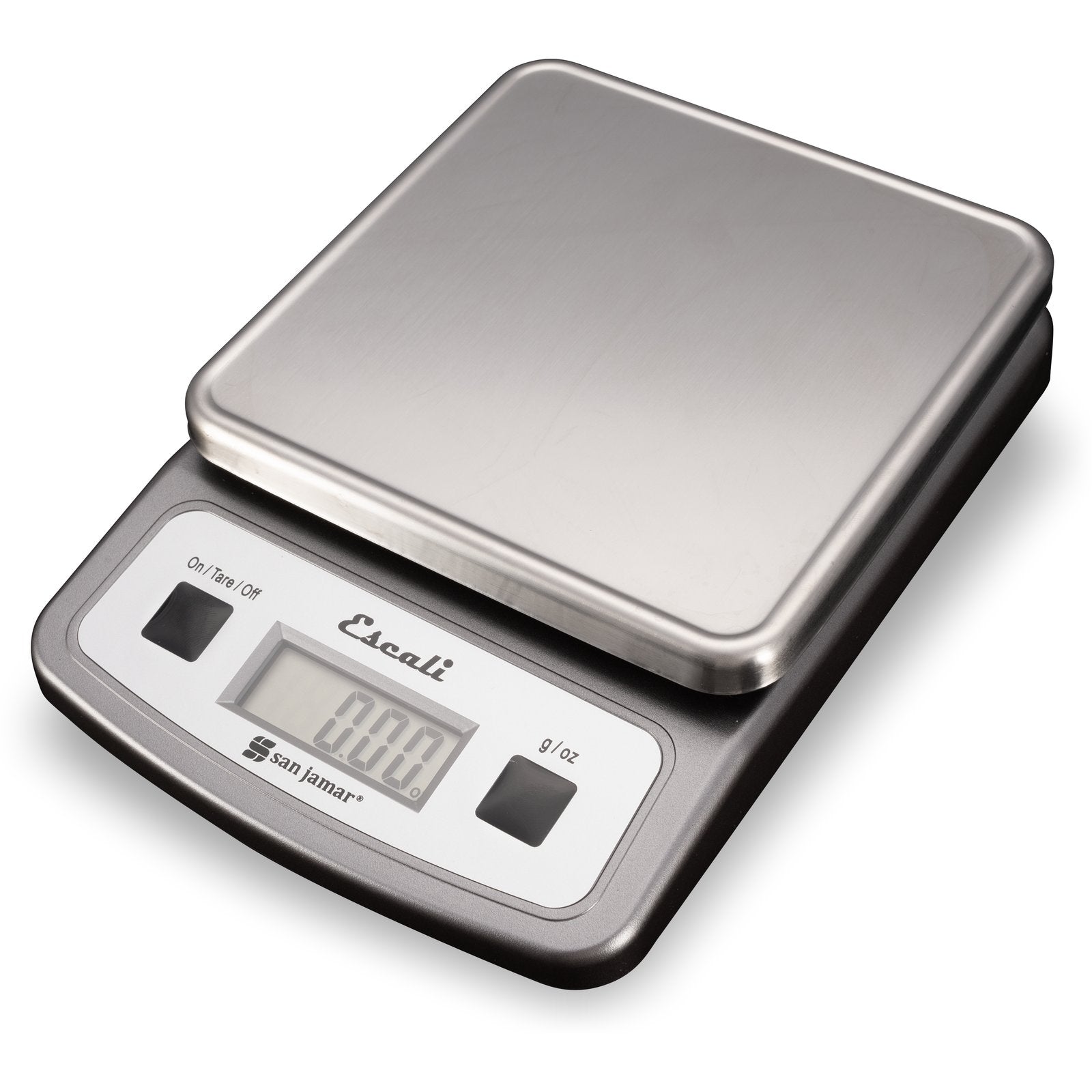 Escali Low Profile Digital Scale, square, 2 lb. x 0.05 oz.