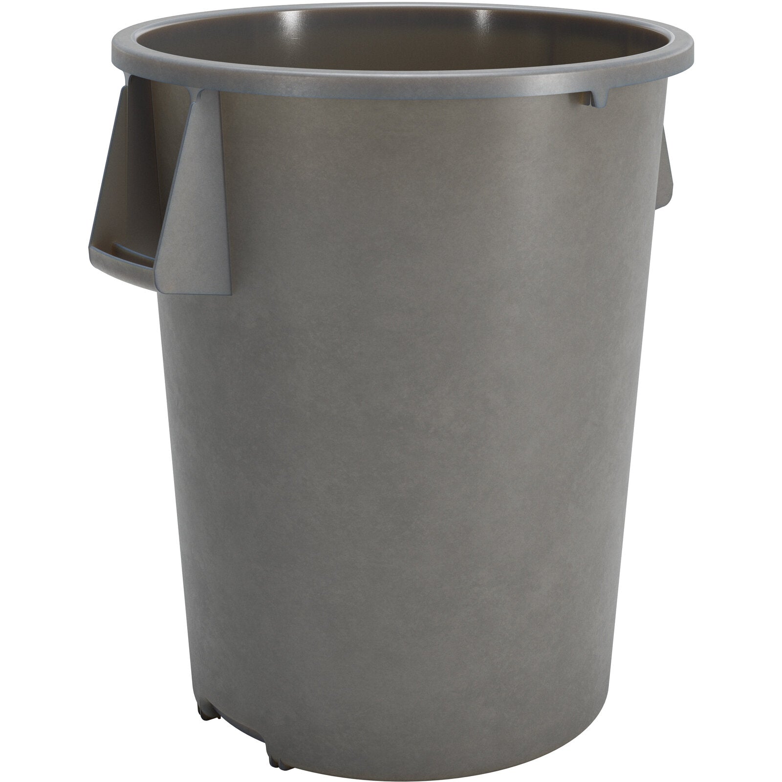 Bronco™ Waste Bin Trash Container, 55 gallon, Gray