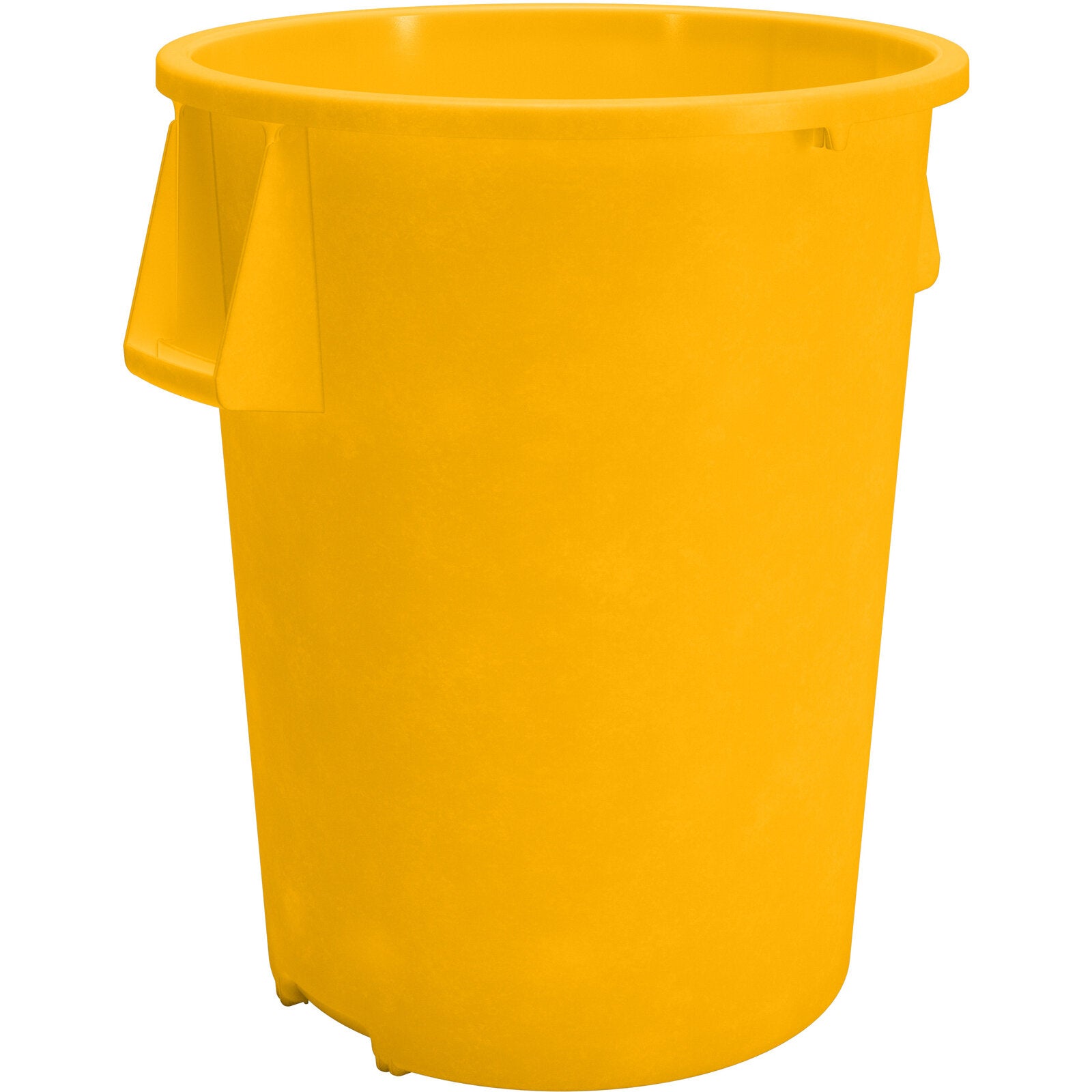 Bronco™ Waste Bin Trash Container, 44 gallon, yellow