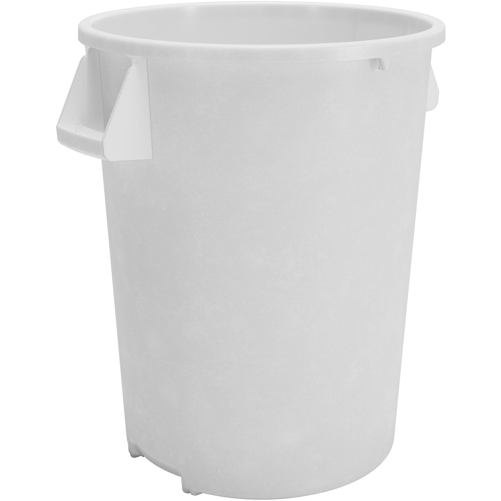 Bronco™ Waste Bin Trash Container, 32 gallon, White