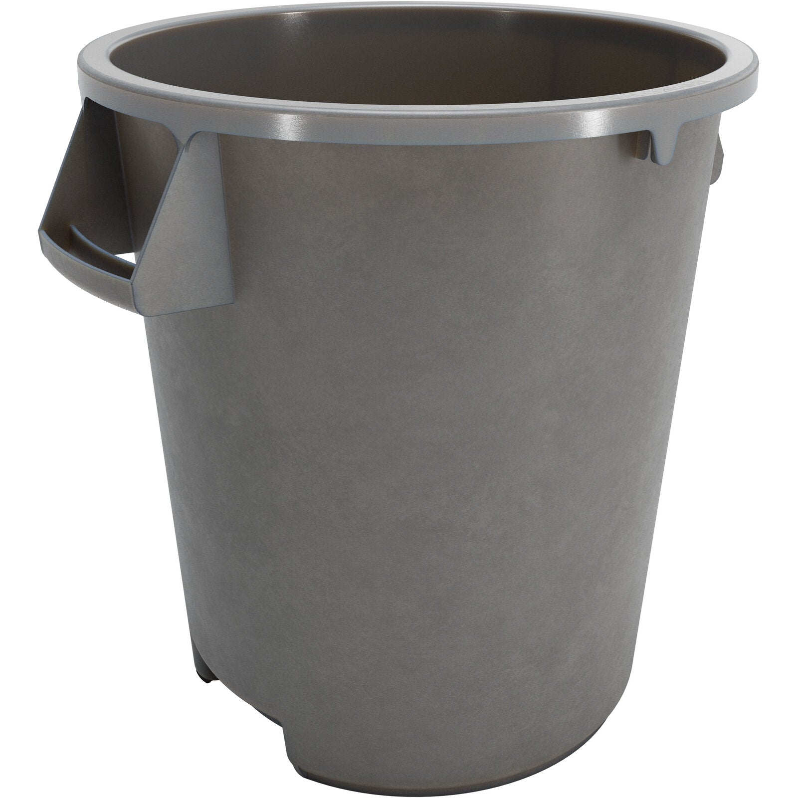 Bronco™ Waste Bin Trash Container, 10 gallon, Gray