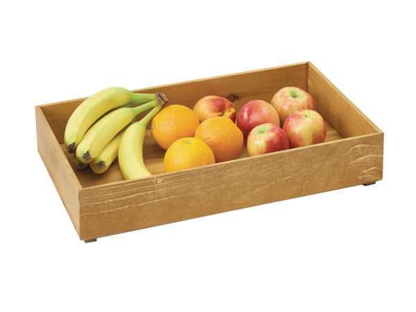 20" Rustic Pine Rectangular Pine Wood Item, 12"D