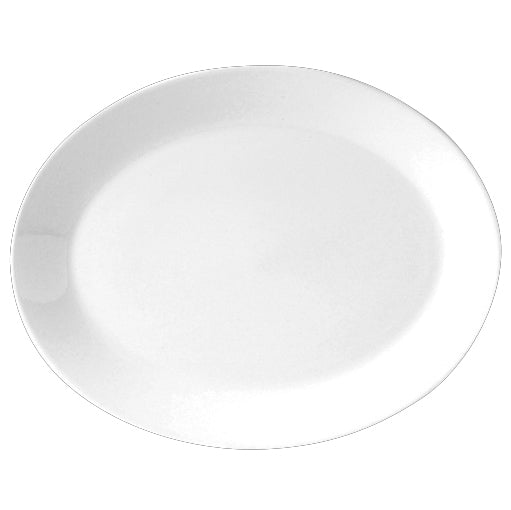 Oval Plate L 8.0" W 6.375" Monaco