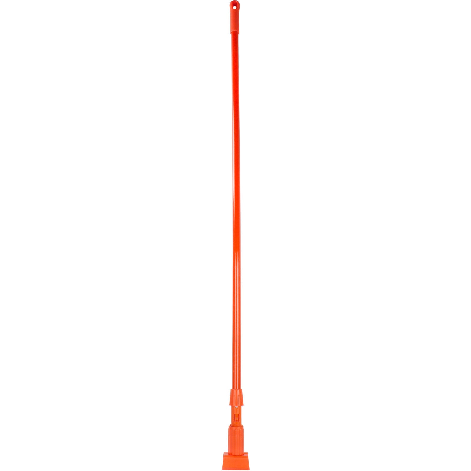 60" Jaw Style Mop Handle, Fiberglass Orange