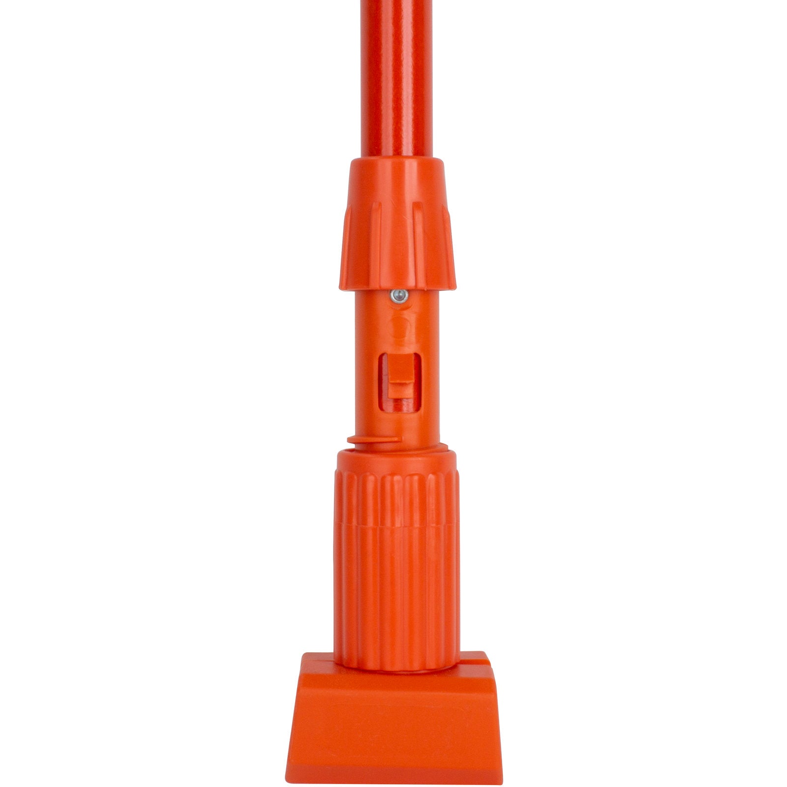 60" Jaw Style Mop Handle, Fiberglass Orange