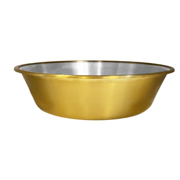 Gold Accent Insert for ironlite, ambassador, venice 7 qt Buffet Chafer Dish, 4 qt capacity