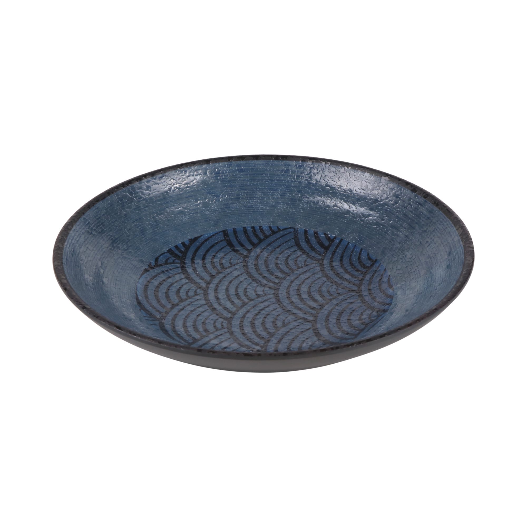 Elite Global Solutions Catalina 36 oz. Round Melamine Bowl, Dark Blue
