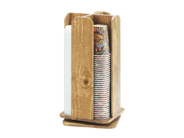 3.75" Rustic Pine Pine Wood Organizer