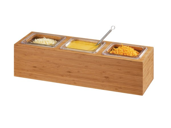 Bamboo Action Station - 1/6 Size Pan Unit - 11-3/4" x 7-1/2" x 6-1/4"