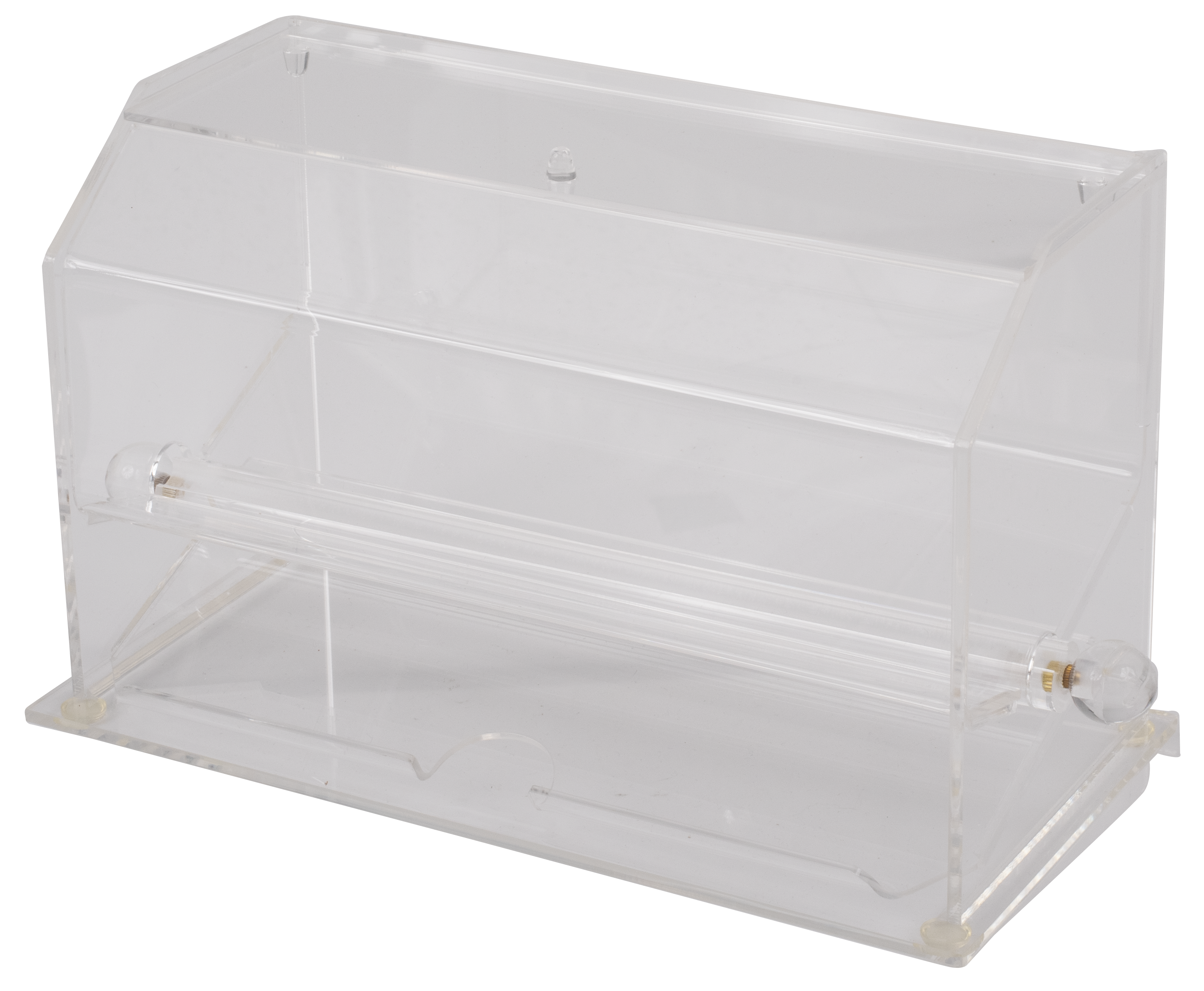 Straw Dispenser, Acrylic, Clear