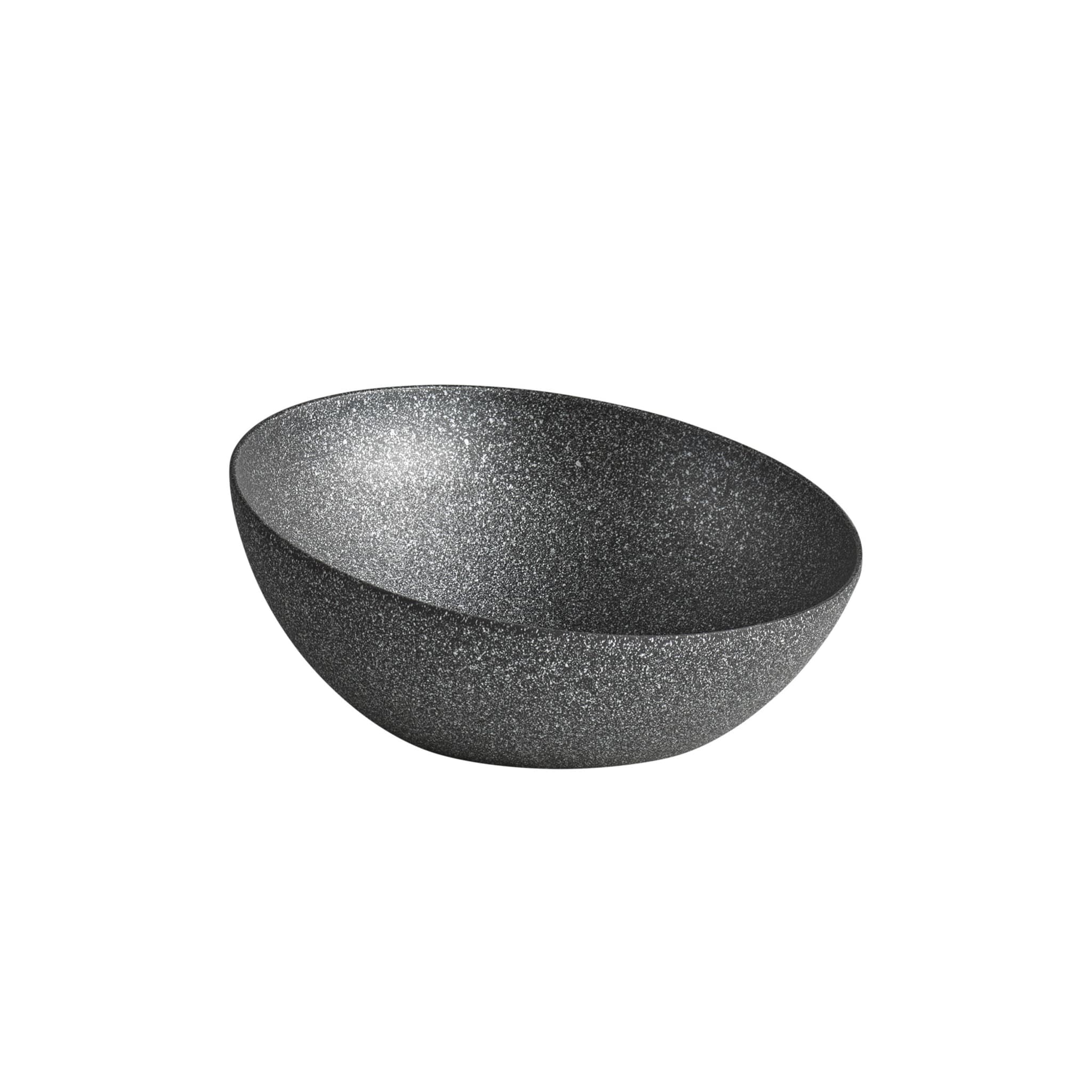 APS Germany Frostfire 64.5 oz Dark Speckled Cast Aluminum Bowl