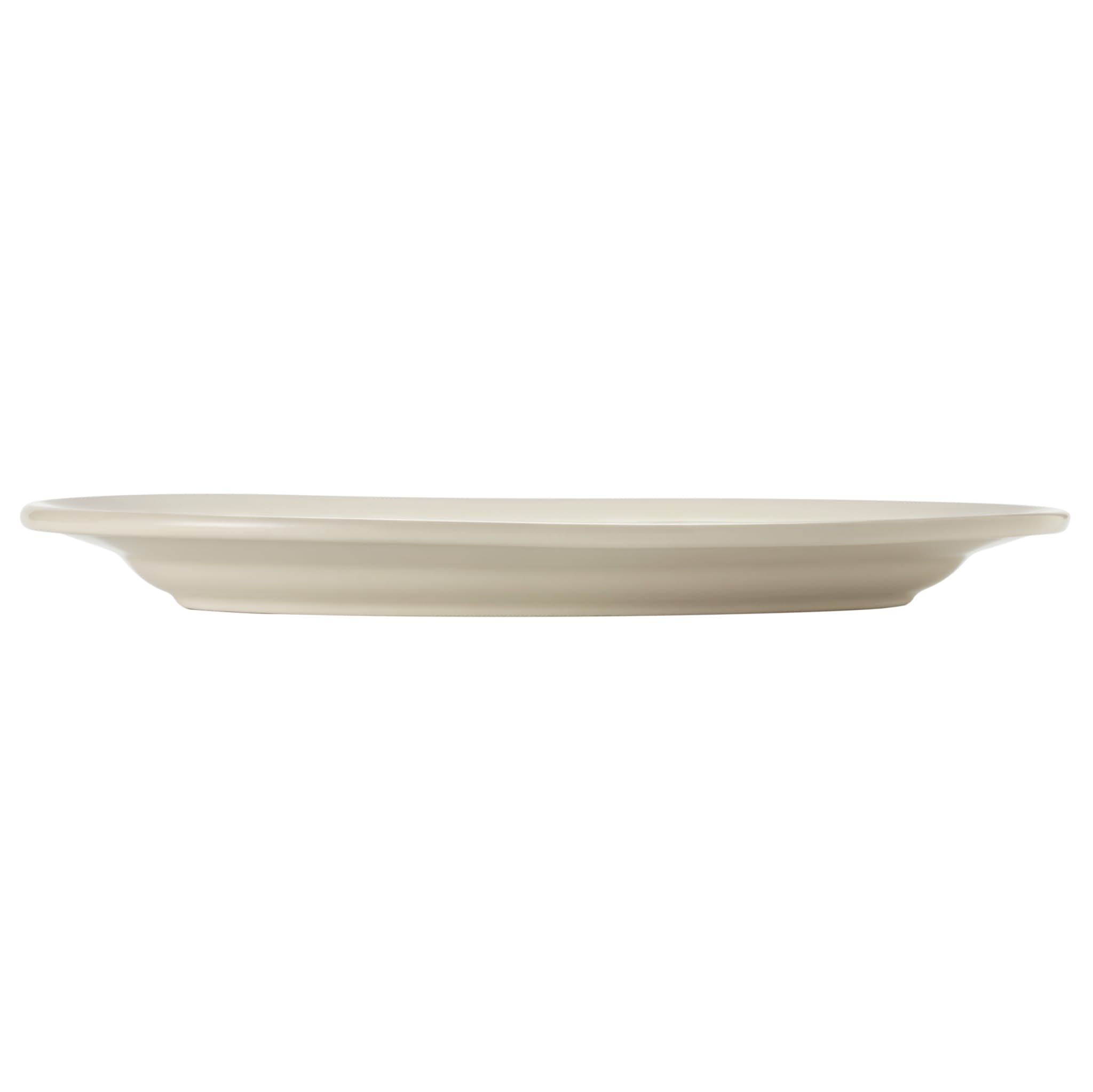 Porcelana 13-5/8" x 8-7/8" Oval Platter, Cream White