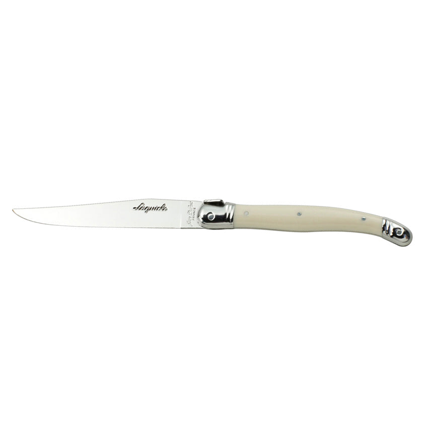 Sharpened Blade Steak Knife L 9.0" Laguiole Ivory