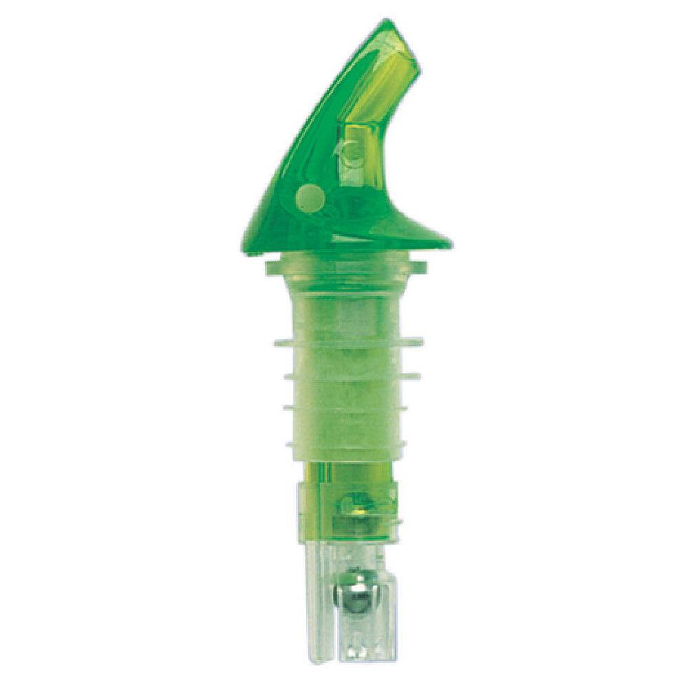1/2 oz. Posi-Por™ 2000 Liquor Pourer, Neon Green with No Collar