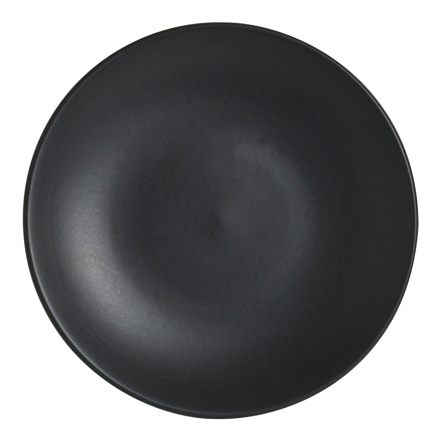 Coupe Plate 6.0" Dia. Sedona Black