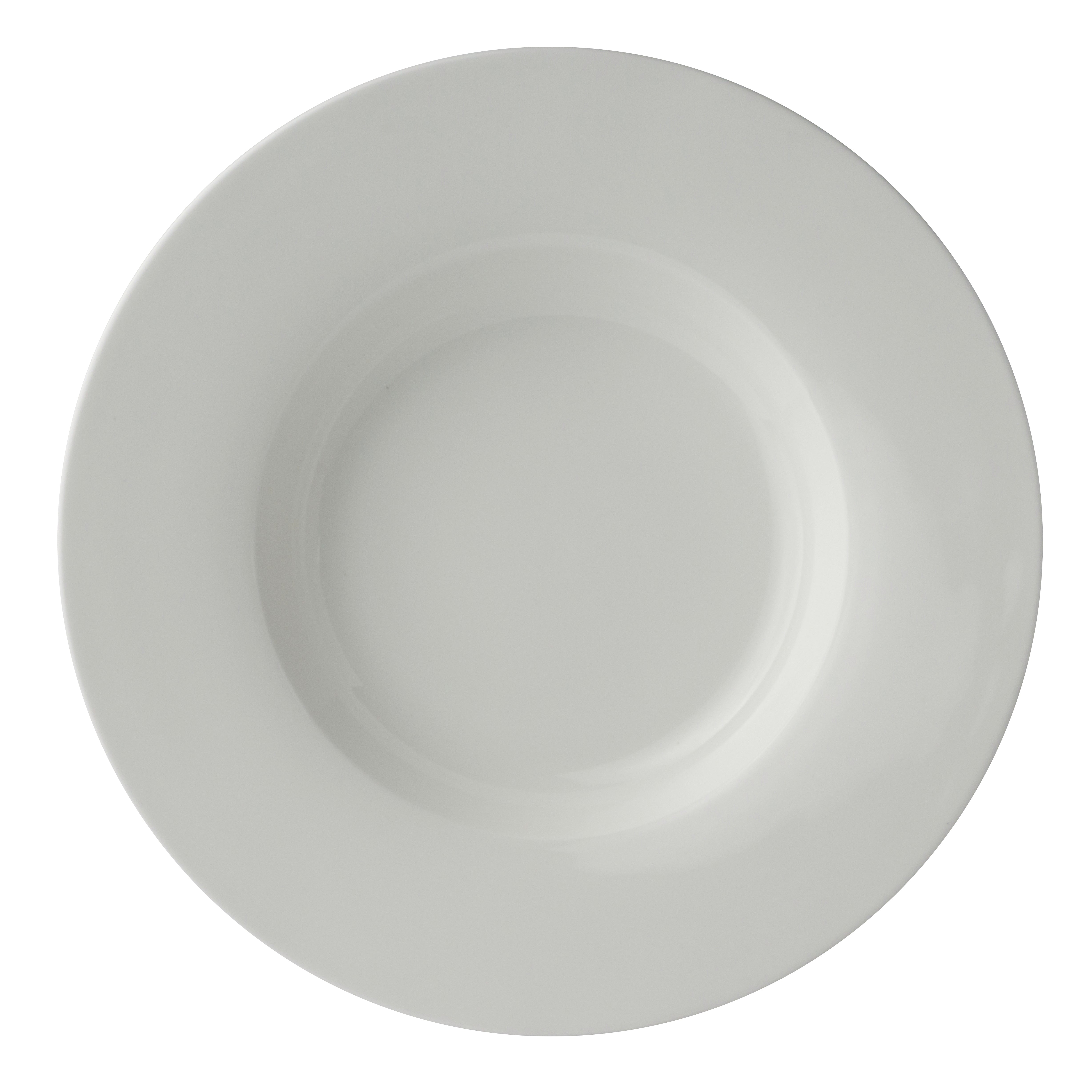 Wide Rim Plate 11.0" Dia. (16.0 Oz) Foliobone Virtu