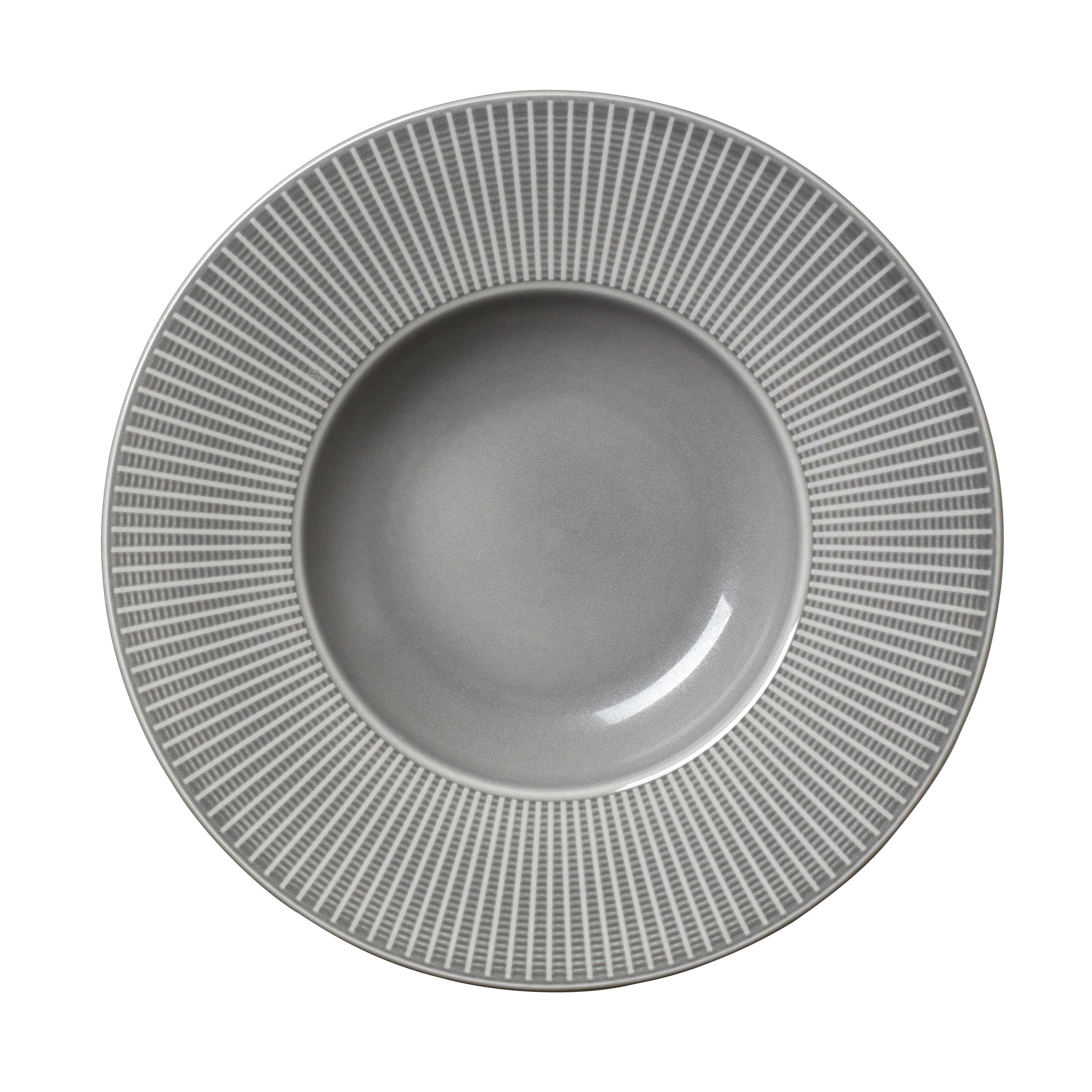 Gourmet Deep Rimmed Bowl 11.25" Dia. (10.0 Oz) Willow Mist