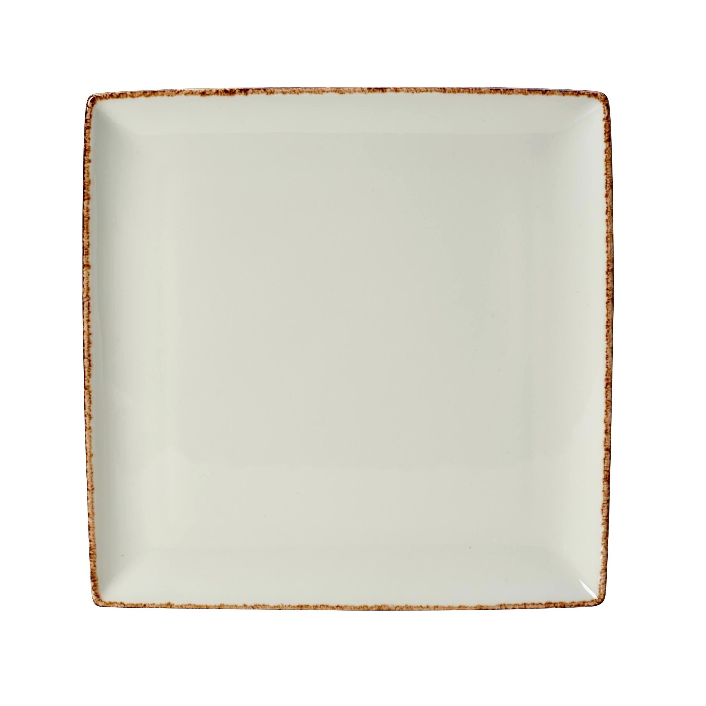 Taste Square Tray L 10.5" W 10.5" Brown Dapple