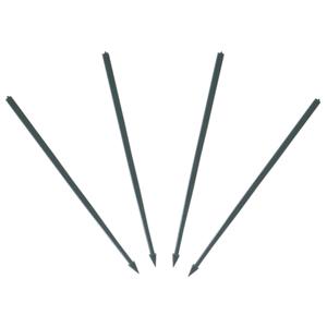 3-1/4" Arrow Picks, Black, 1000/Box
