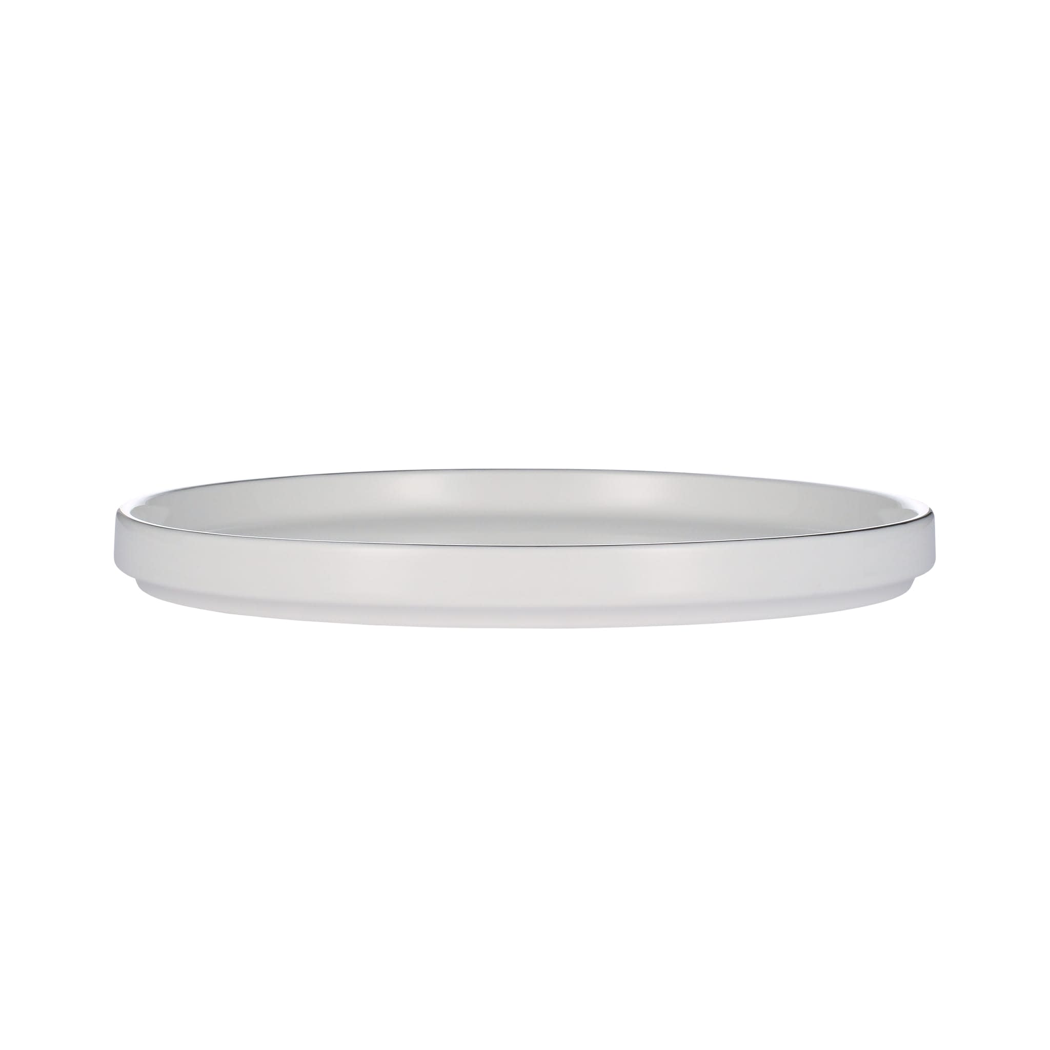 Porcelana Linea 10.5" Stacking Plate, Black