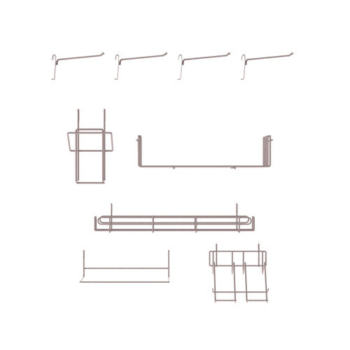 SmartWall Pizza Prep Accessory Kit - Metroseal Gray