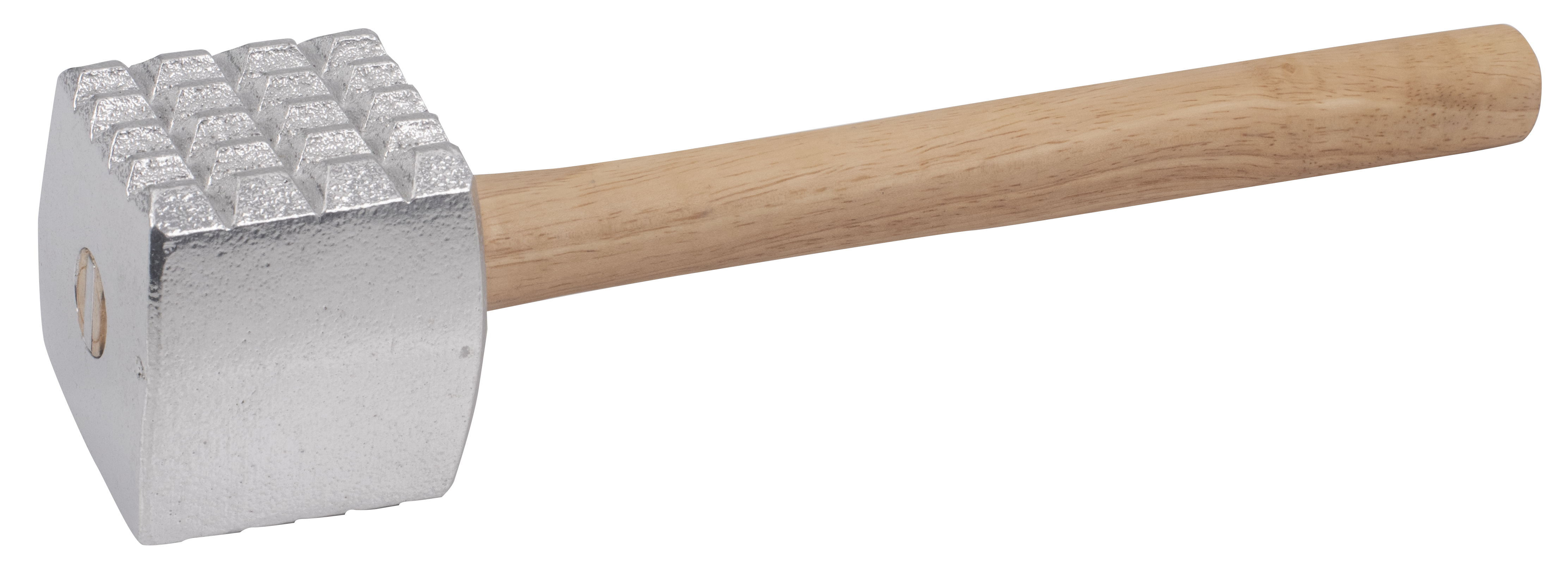 Steak Tenderizer, Aluminum Head, Hardwood Handle