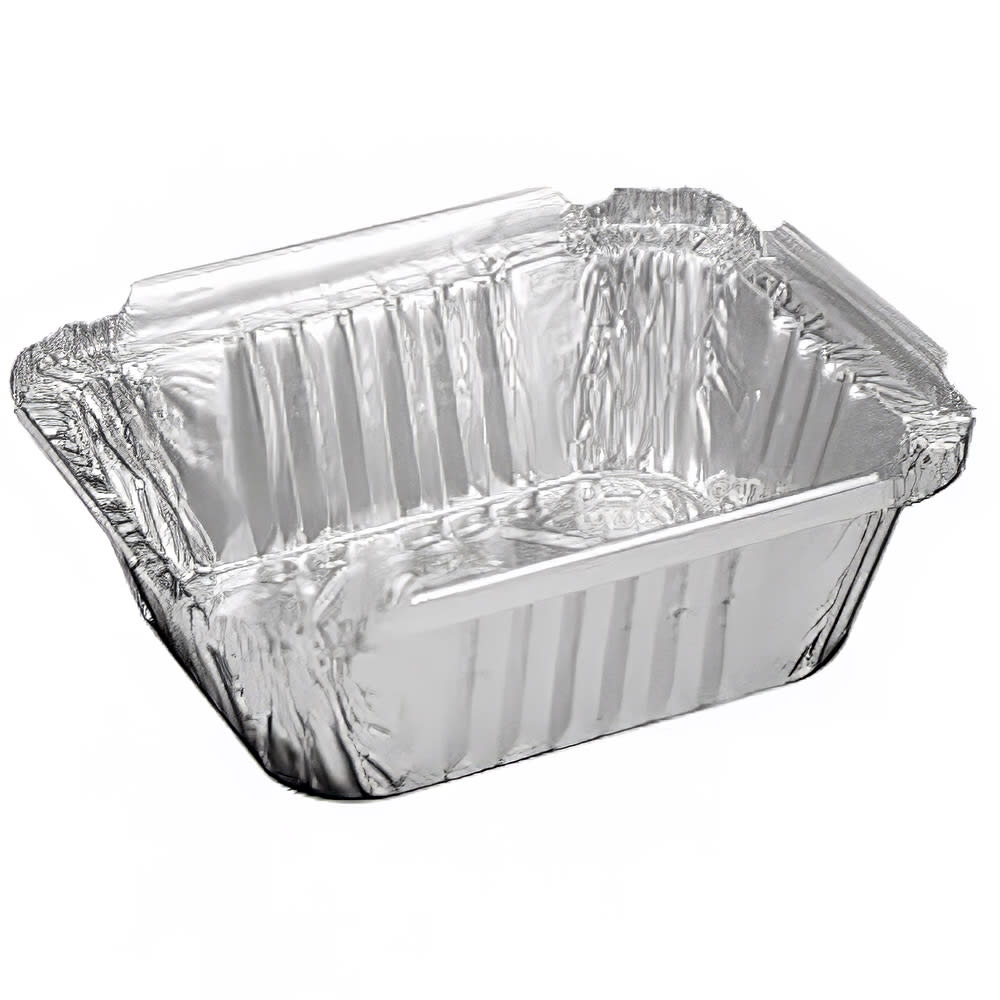 1 lb. Oblong Foil Takeout Containers
