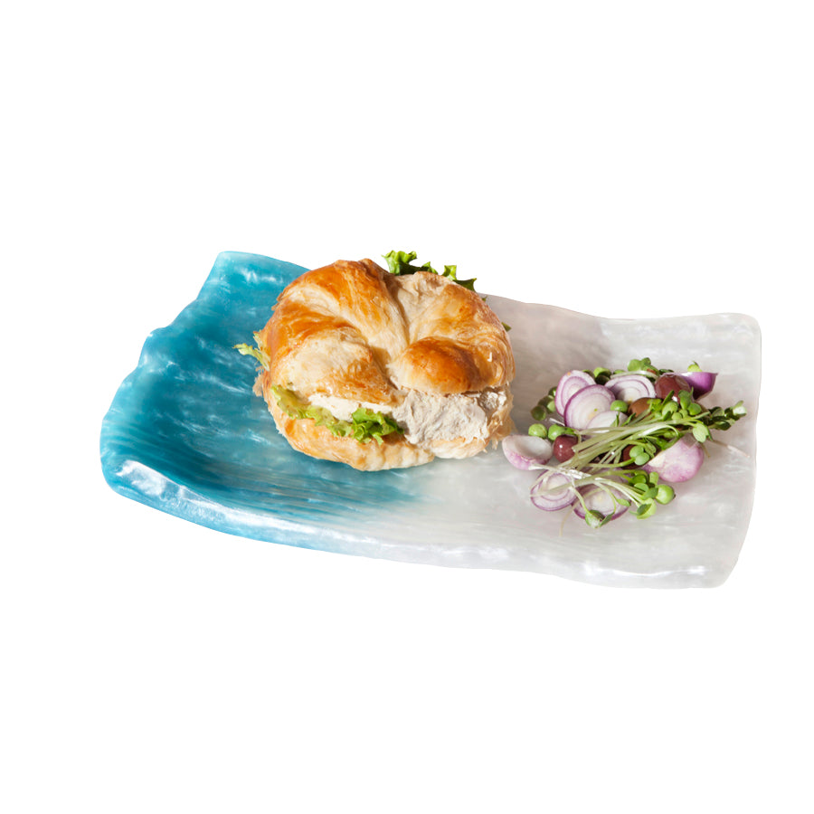 Rectangle Tray L 12.0" W 9.0" Ripple