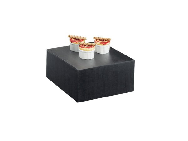 Midnight Bamboo Cube Crate/Riser, 12" x 12" x 6"