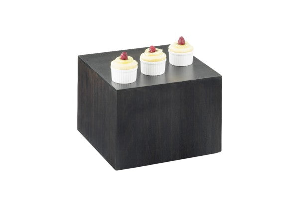 Midnight Bamboo Cube Crate/Riser, 12" x 12" x 9"