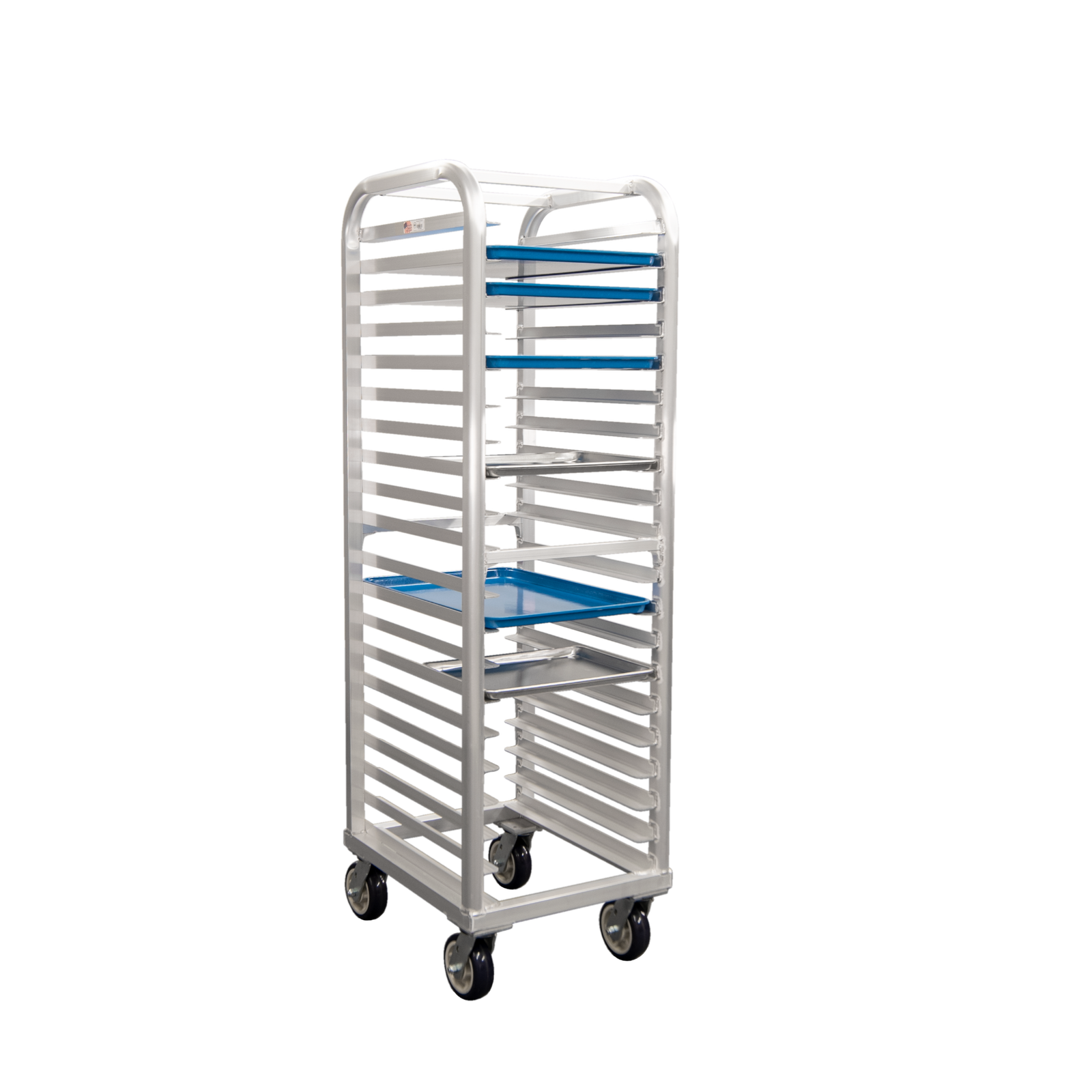 New Age Lifetime Series 20-Pan Heavy Duty Bun Pan Rack w/3" End Load Slides