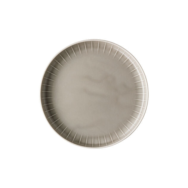 Joyn Gray 8-5/8" Gourmet Plate