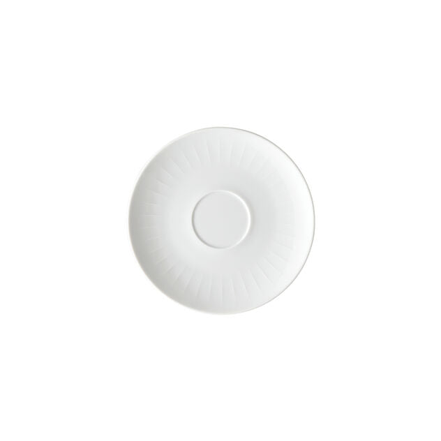 Joyn White 6-1/4" Coffee Saucer