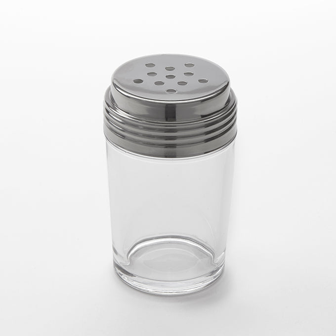Contemporary Glass Spice Shaker, 6 oz.