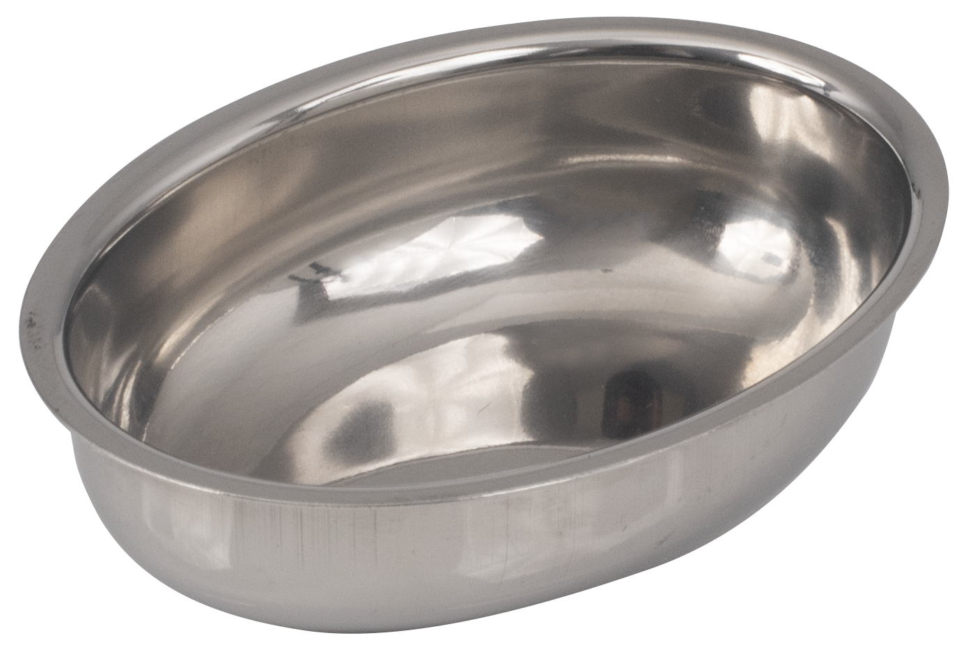 Sauce Cup, 1-1/2 oz., Oval, High Polished Stainless Steel