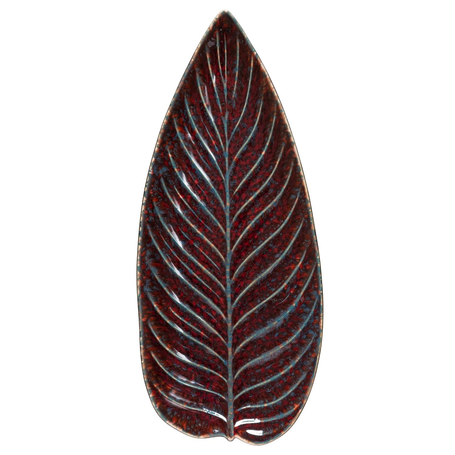 Riviera Vigne Strelizia 15.7" Leaf Platter