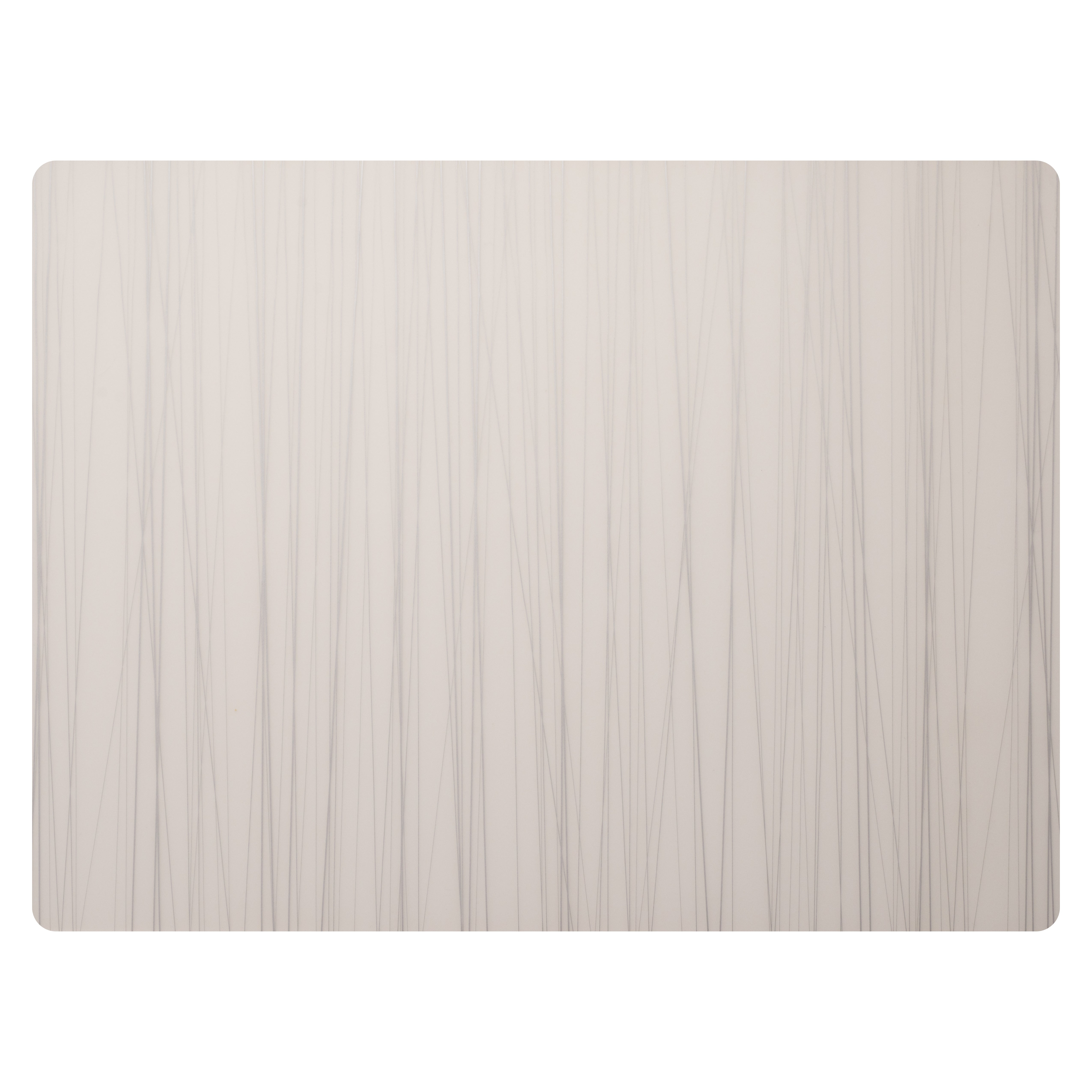 Silver Stream Silicone Placemat L 16.0" W 12.0" Modern Twist