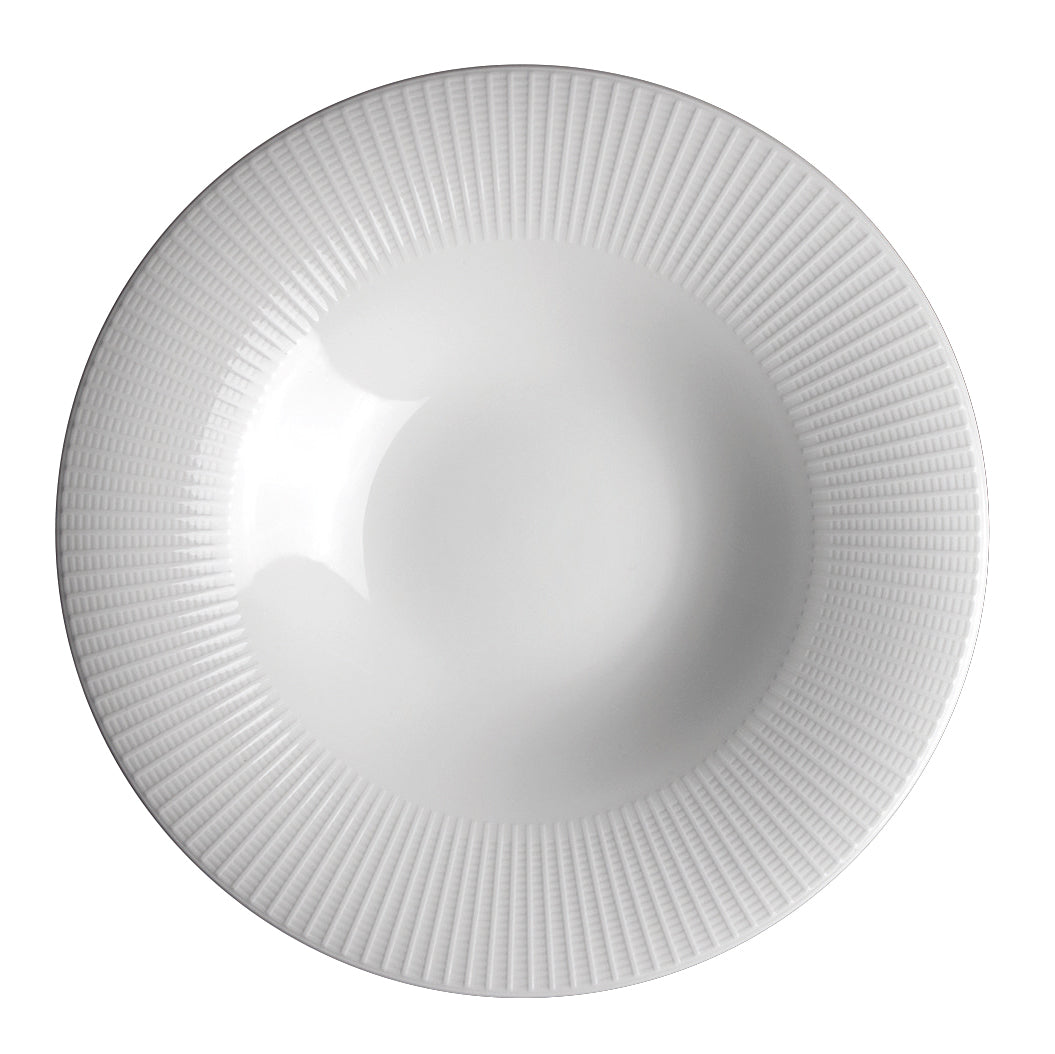 Gourmet Rimmed Coupe Bowl 11.25" Dia. (10.0 Oz) Willow